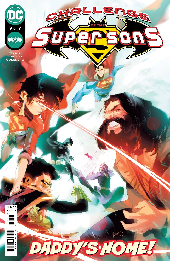 CHALLENGE OF SUPER SONS #7 (OF7) CVR A DI MEO