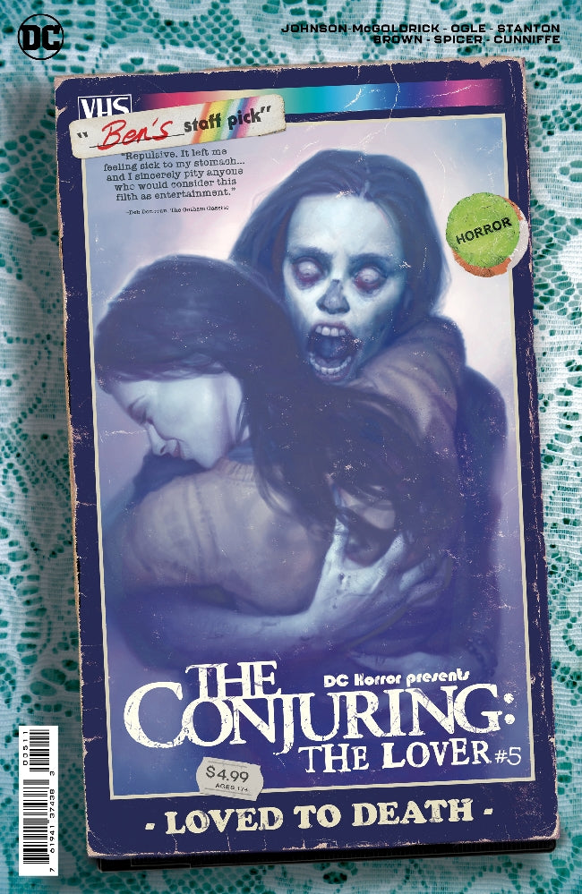 DC HORROR PRESENTS THE CONJURING THE LOVER #5 CVR B MOVIE CA