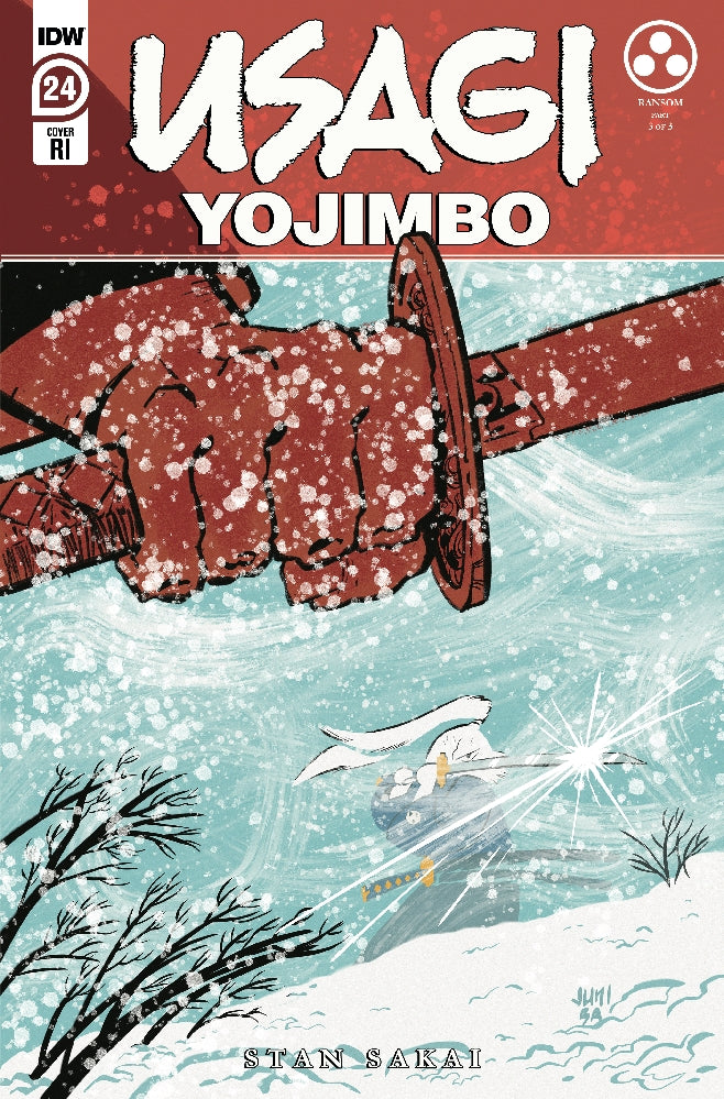 USAGI YOJIMBO #24 CVR B 10 COPY INCV BA