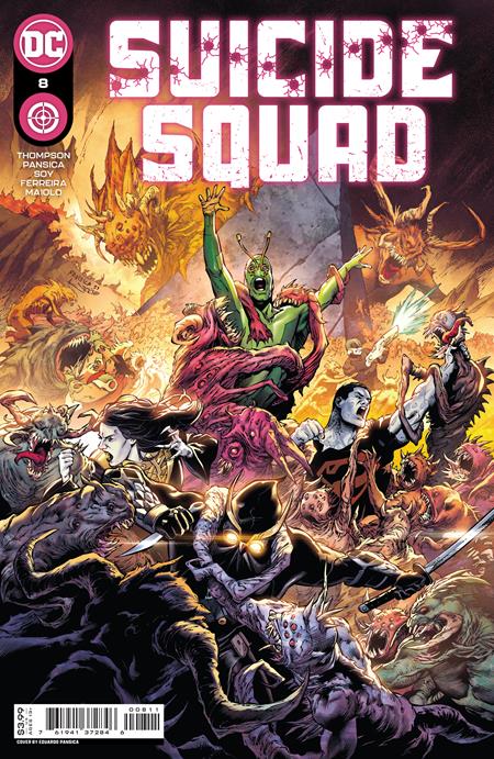 SUICIDE SQUAD #8 CVR A PANSICA