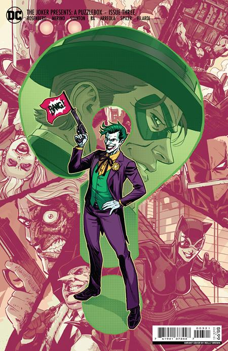 JOKER PRESENTS A PUZZLEBOX #3(OF 7) CVR B BROWN CARD STOCK