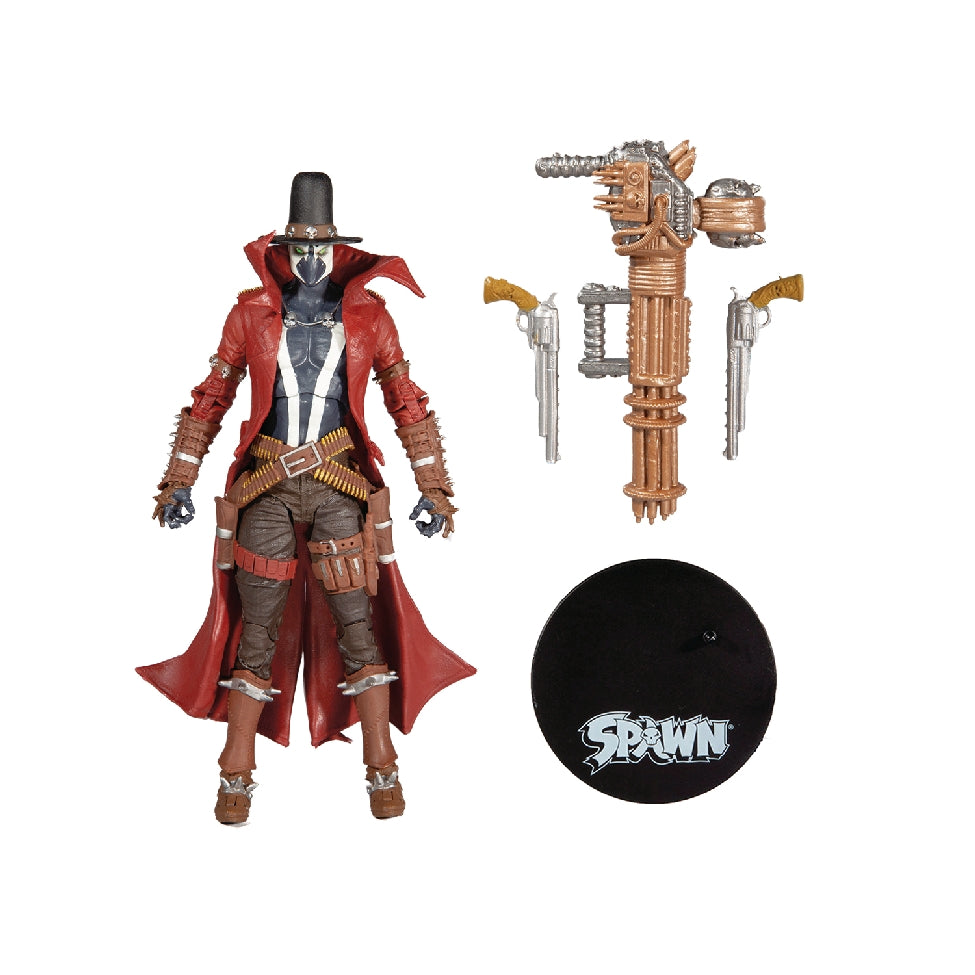 SPAWN WV2 7IN SCALE GUNSLINGERACTION FIGURE