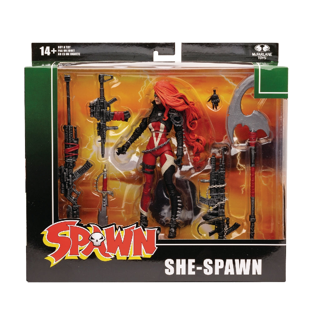 SPAWN 7IN SCALE SHE SPAWN DLXACTION FIGURE