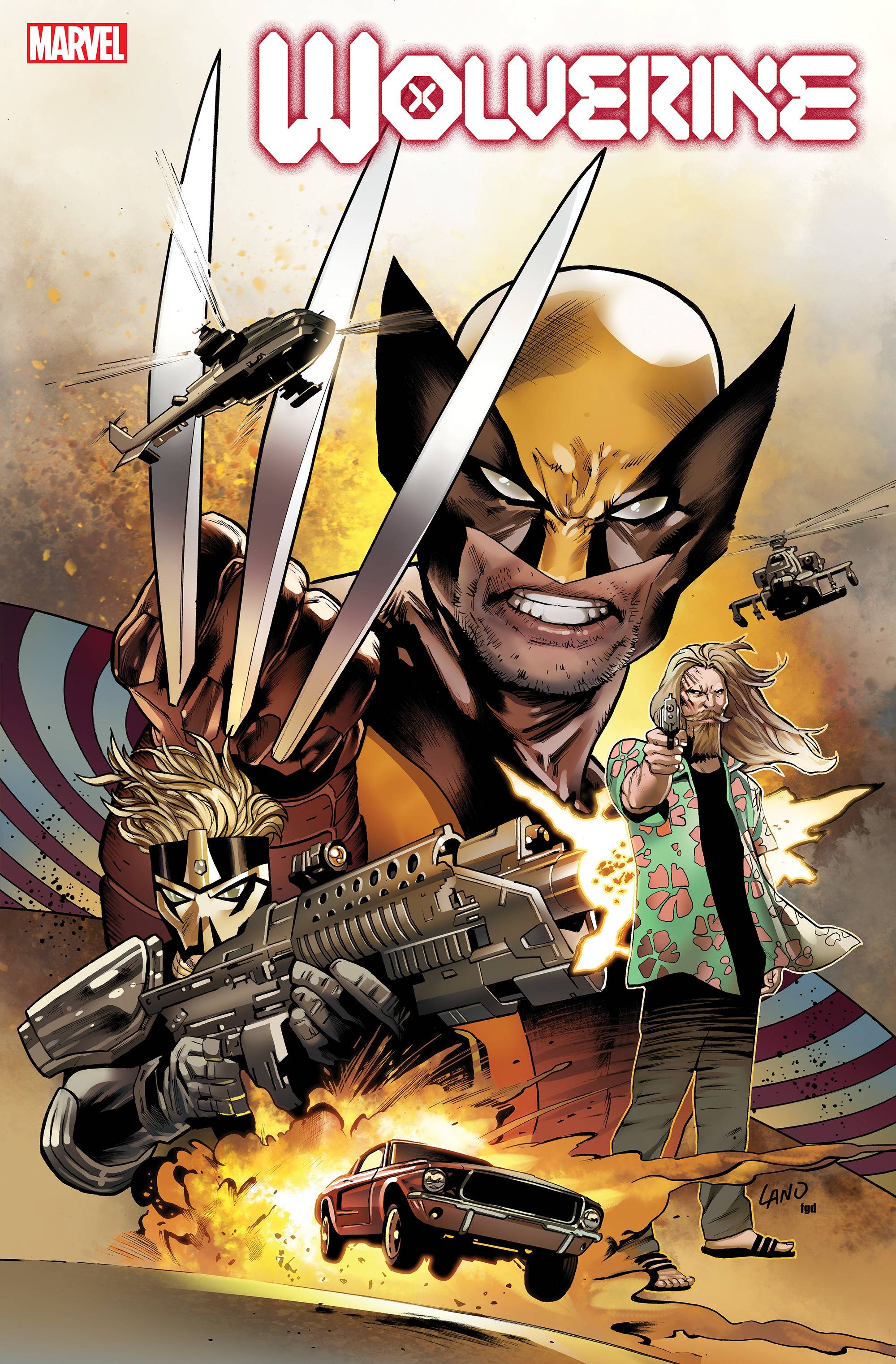 WOLVERINE #18 LAND VAR