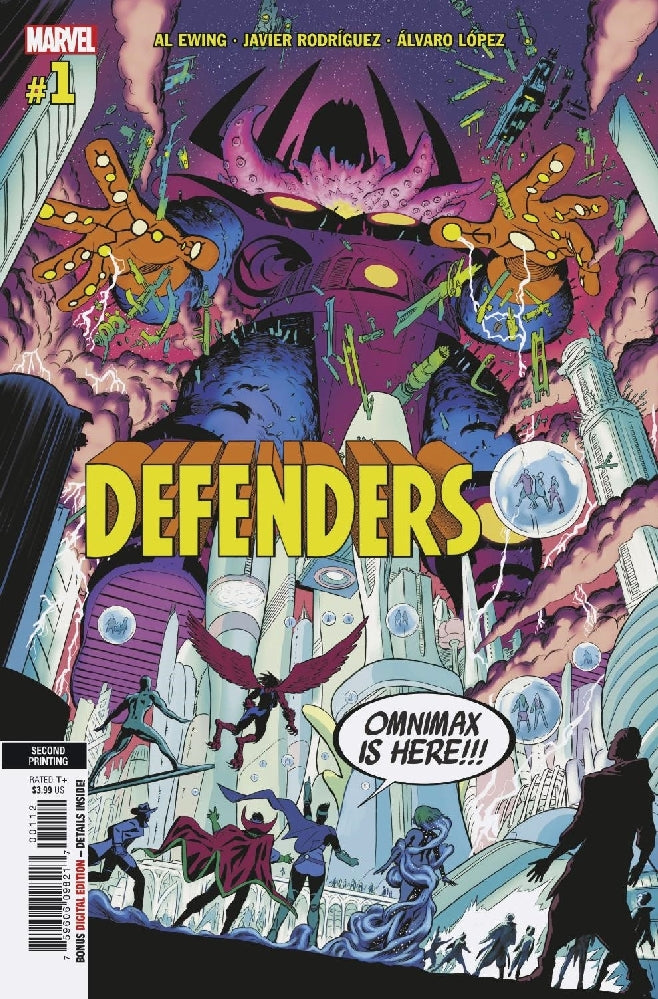 DEFENDERS #1 (OF 5) 2ND PTG VAR