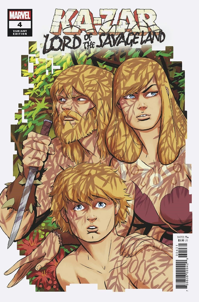 KA-ZAR LORD SAVAGE LAND #4 (OF 5) RODRIGUEZ VAR