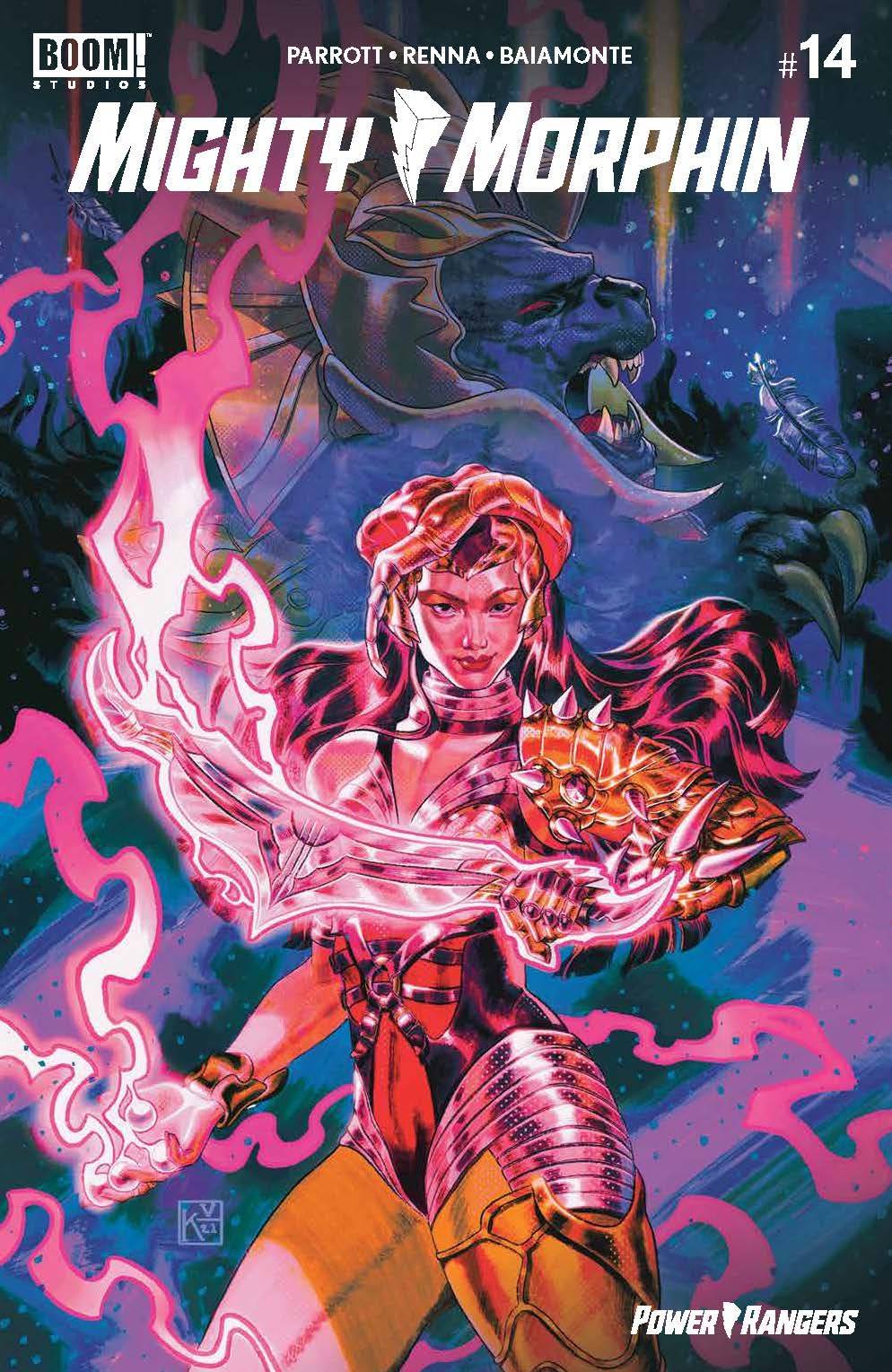 MIGHTY MORPHIN #14 CVR F FOC REVEAL VAR DEL VALERIO (C: 1-0-