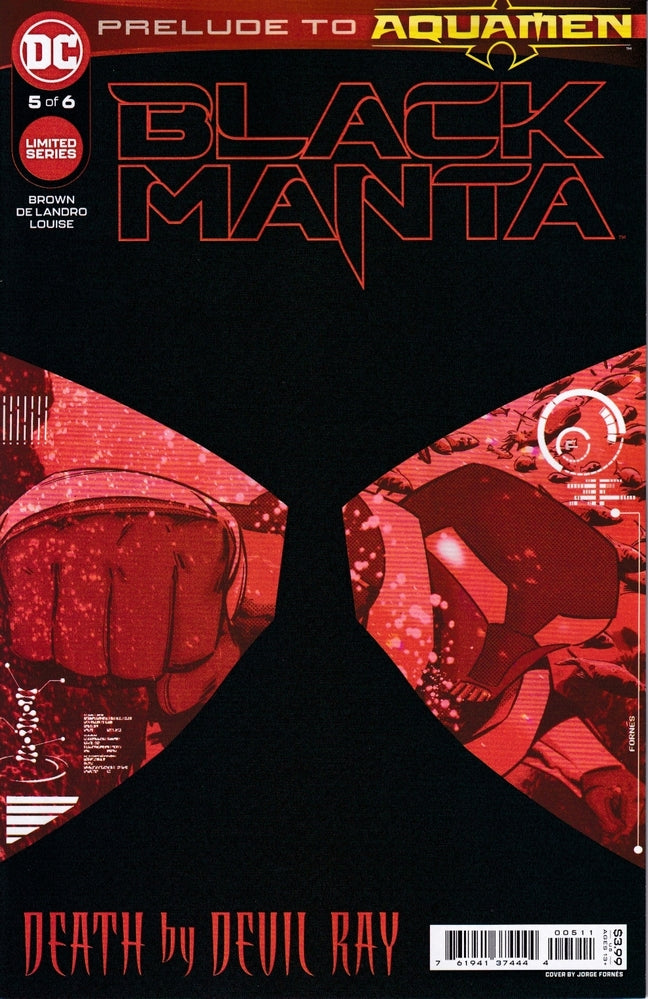 BLACK MANTA #5 (OF 6) CVR A FORNES