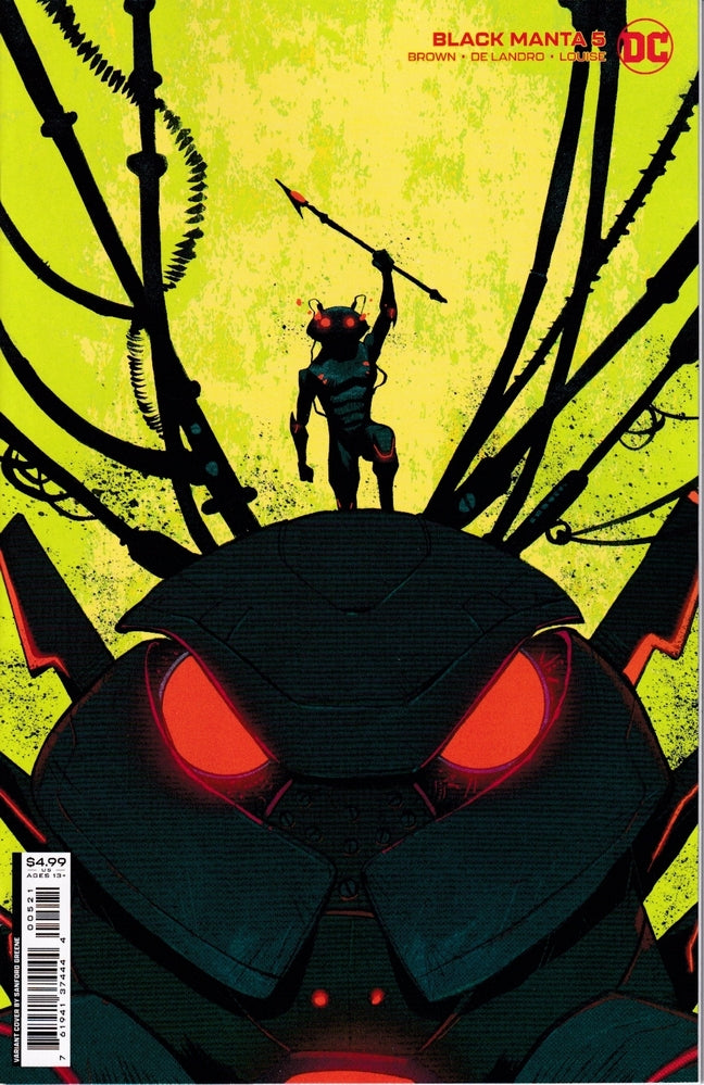 BLACK MANTA #5 (OF 6) CVR B GREENE CARD STOCK VAR