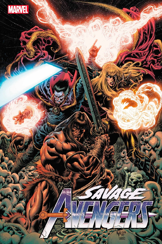 SAVAGE AVENGERS #28 HOTZ VAR