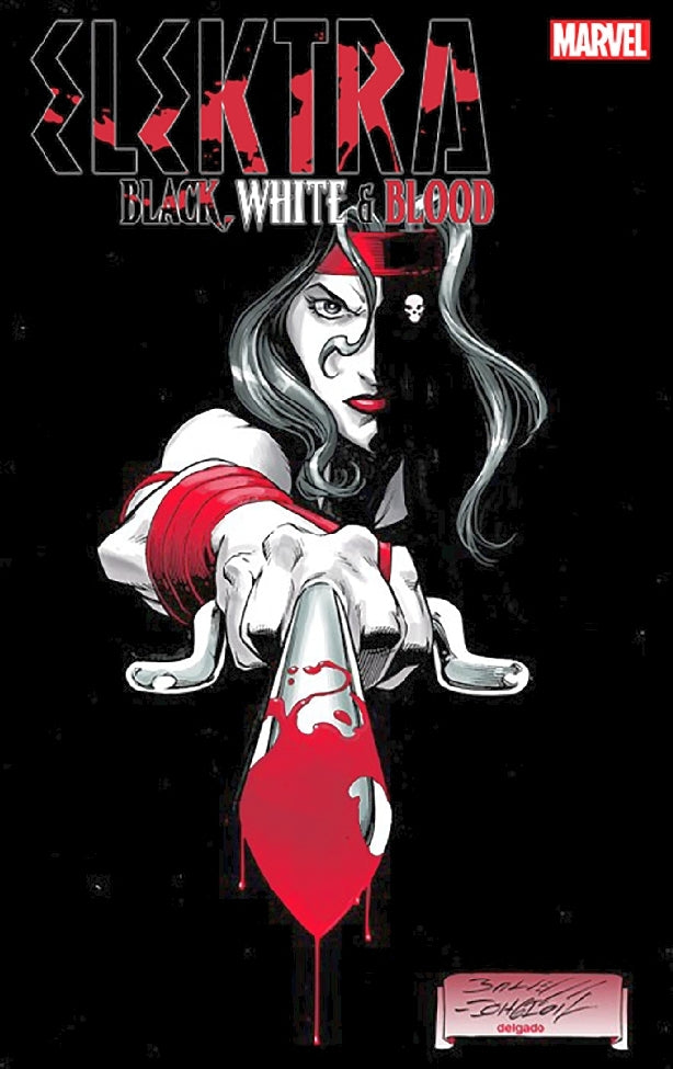 ELEKTRA BLACK WHITE BLOOD #3 (OF 4) BAGLEY VAR