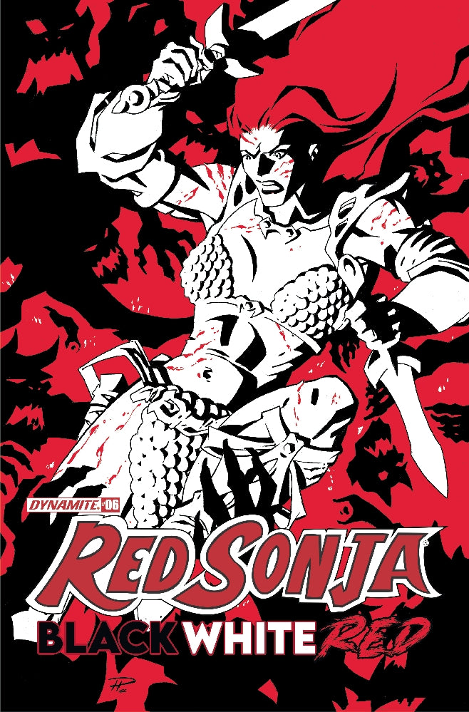 RED SONJA BLACK WHITE RED #7 CVR A LEE