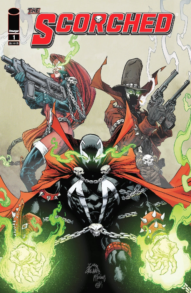 SPAWN SCORCHED #1 CVR G STEGMAN