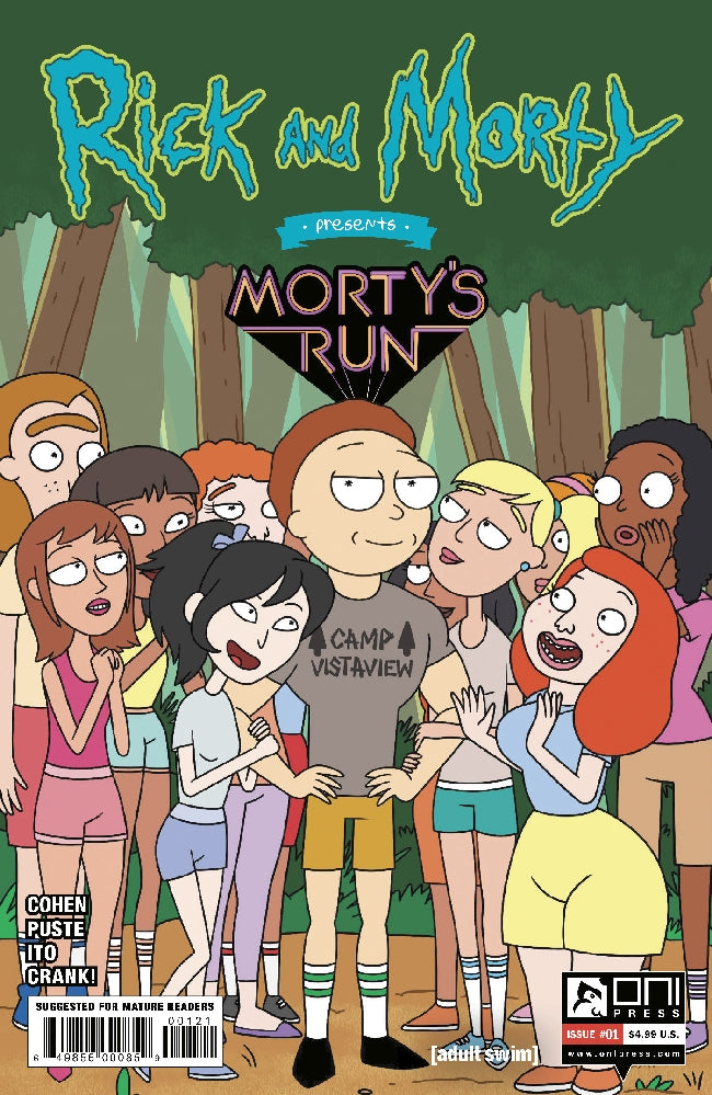 RICK AND MORTY PRESENTS MORTYS RUN #1 CVR B FEISTER