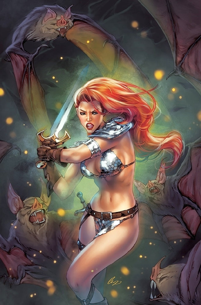 INVINCIBLE RED SONJA #7 CVR P 7 COPY FOC INCV CHATZOUDIS VIR