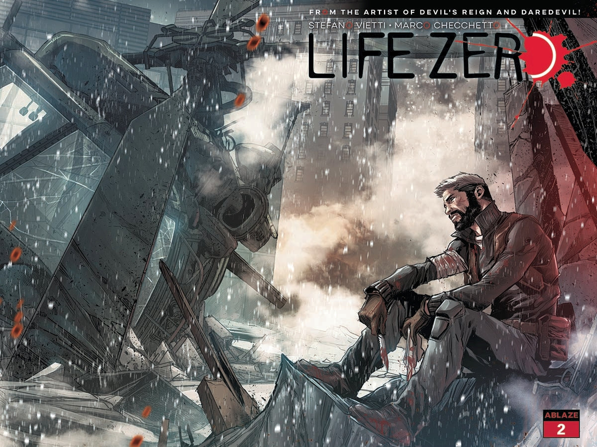 LIFE ZERO #2 CVR B CHECCHETTO WRAPAROUND VAR (MR)