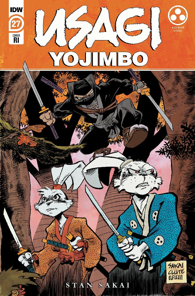 USAGI YOJIMBO #27 CVR B 10 COPY INCV SAKAI & CLUTE