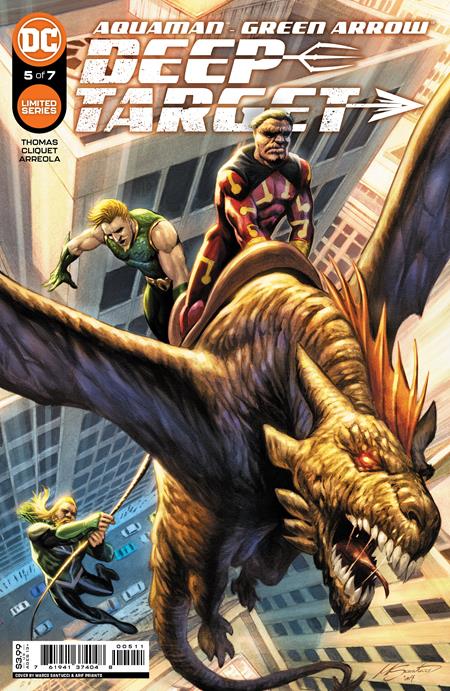 AQUAMAN GREEN ARROW DEEP TARGET #5 (OF 7) CVR A SANTUCCI