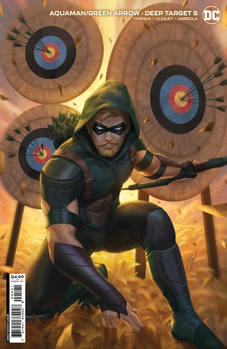 AQUAMAN GREEN ARROW DEEP TARGET #5 (OF 7) CVR B EJIKURE VAR