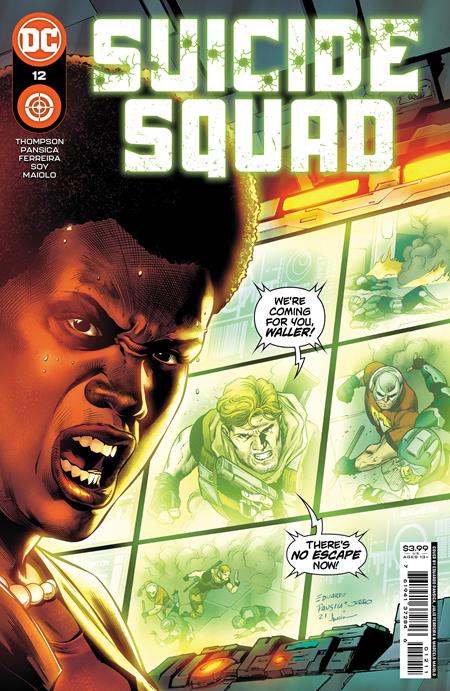 SUICIDE SQUAD #12 CVR A PANSICA