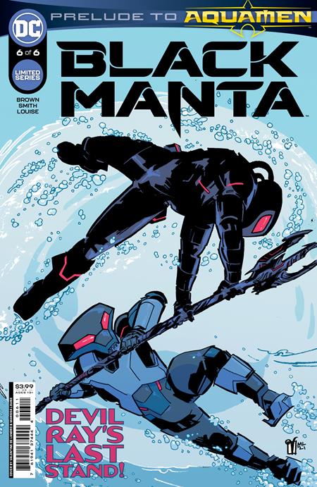 BLACK MANTA #6 (OF 6) CVR A DELANDRO