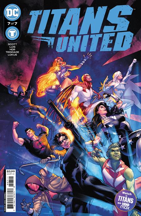 TITANS UNITED #7 (OF 7) CVR ACAMPBELL