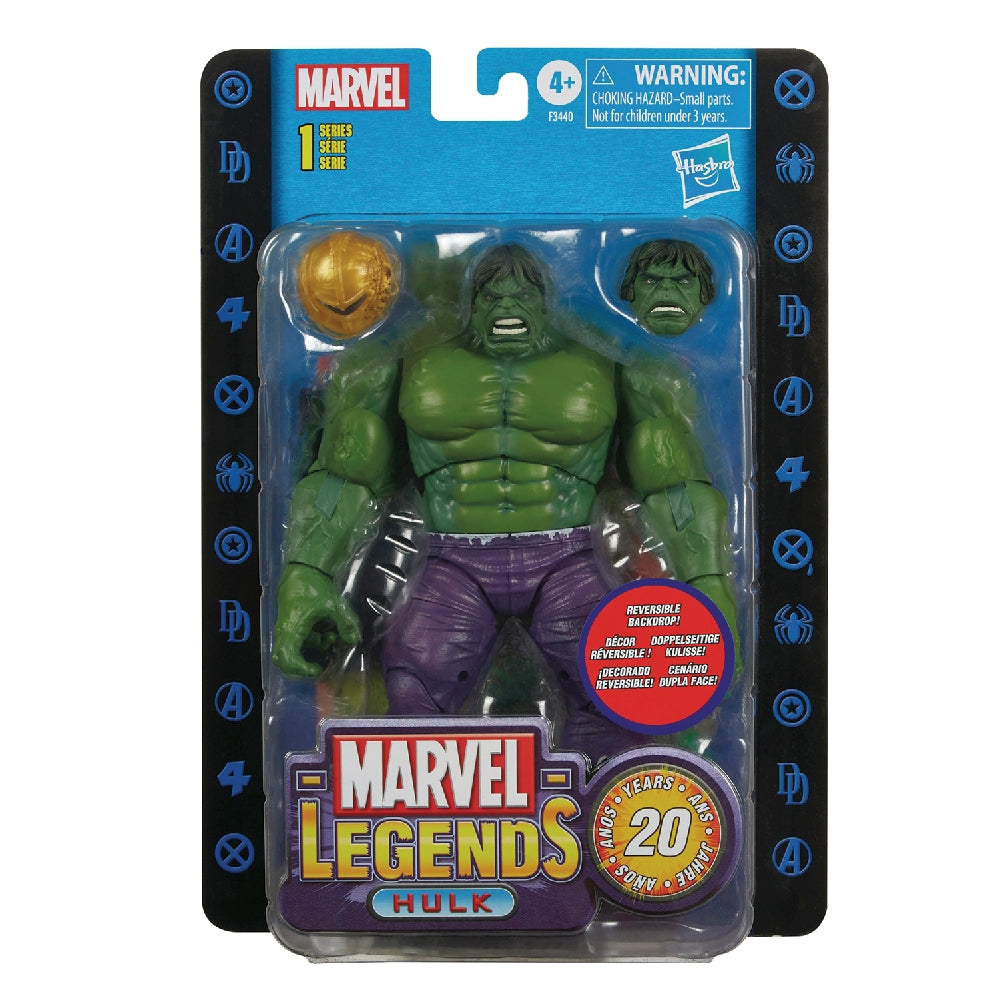 MARVEL LEGENDS 20TH ANN HULK 6IN SCALE ACTION FIGURE