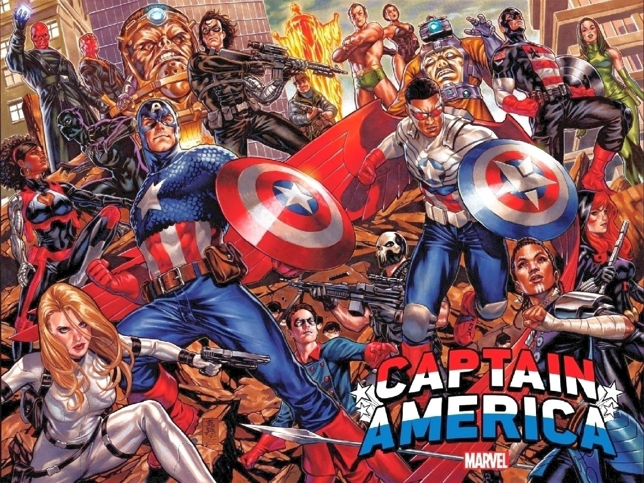 CAPTAIN AMERICA #0 BROOKS WRAPAROUND VAR