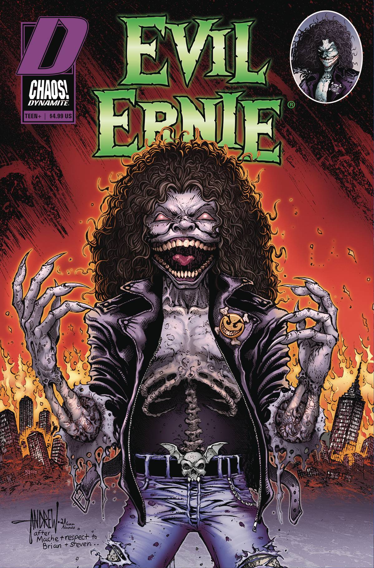 EVIL ERNIE #3 CVR H FOC MANGUM HOMAGE ORIGINAL