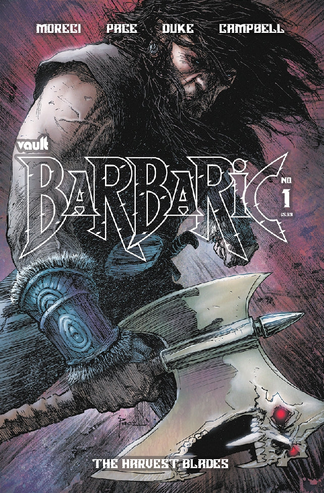 BARBARIC HARVEST BLADES ONE SHOT CVR B PACE