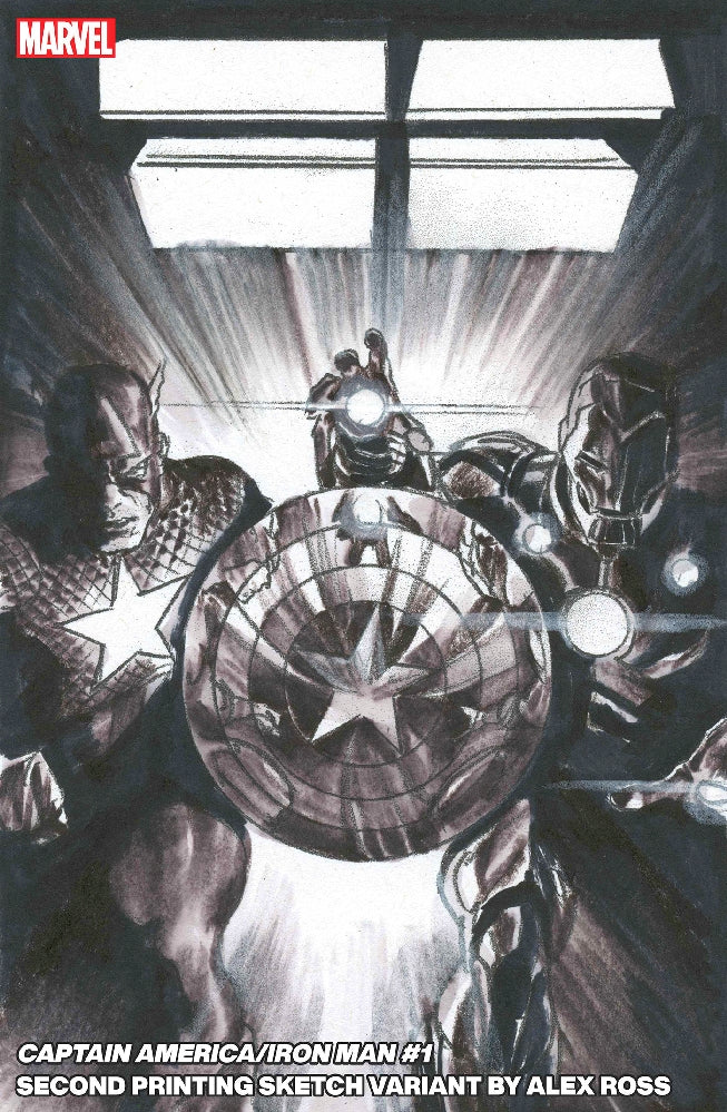 CAPTAIN AMERICA IRON MAN #1 (OF 5) 2ND PTG ALEX ROSS VAR