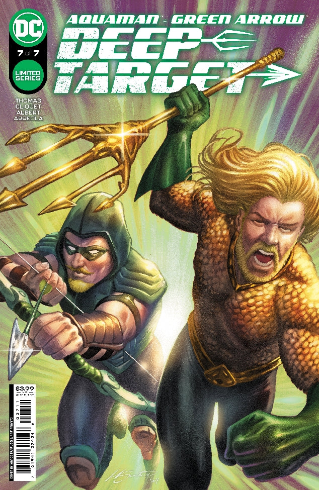 AQUAMAN GREEN ARROW DEEP TARGET #7 (OF 7) CVR A SANTUCCI