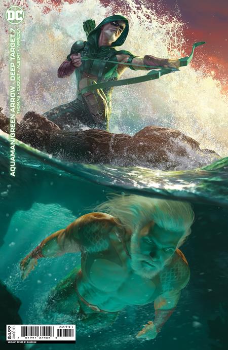 AQUAMAN GREEN ARROW DEEP TARGET #7 (OF 7) CVR B RAHZZAH VAR