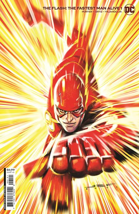 FLASH FASTEST MAN ALIVE #1 CVR B MUSCHIETTI CARD STOCK VAR