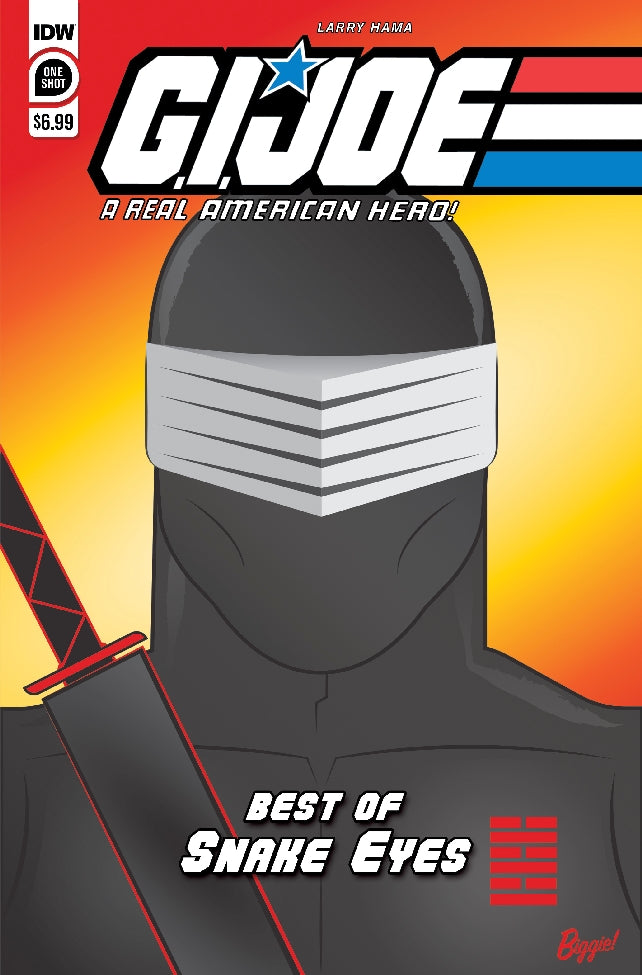 GI JOE A REAL AMERICAN HERO BEST OF SNAKE EYES