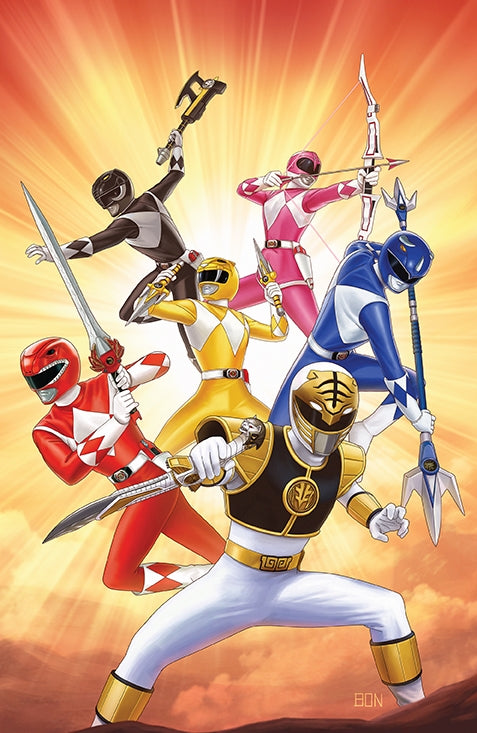 MIGHTY MORPHIN #20 CVR H UNLOCKABLE VAR BERNARDO