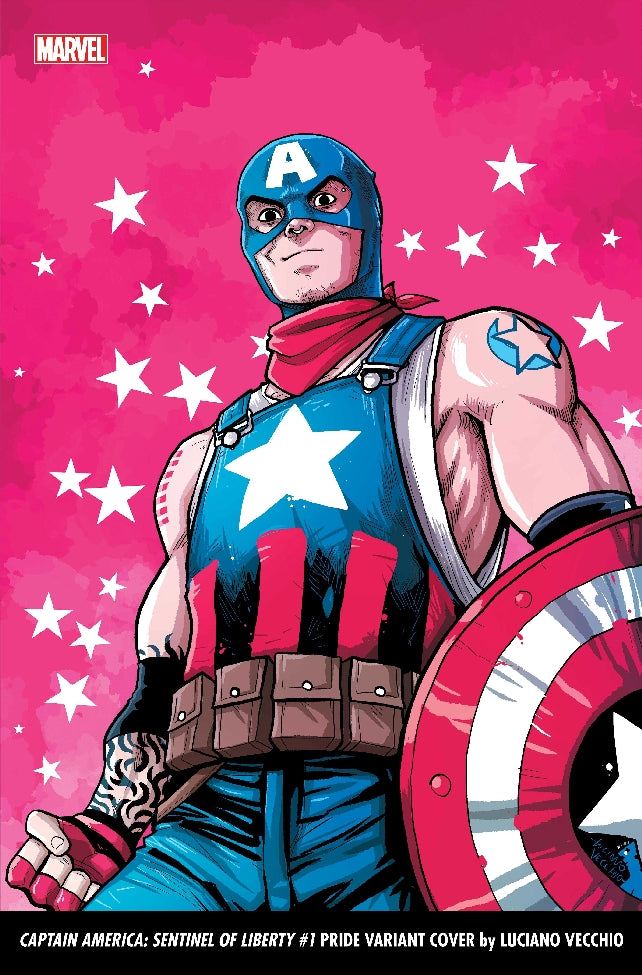 CAPTAIN AMERICA SENTINEL OF LIBERTY #1 VECCHIO PRIDE VAR