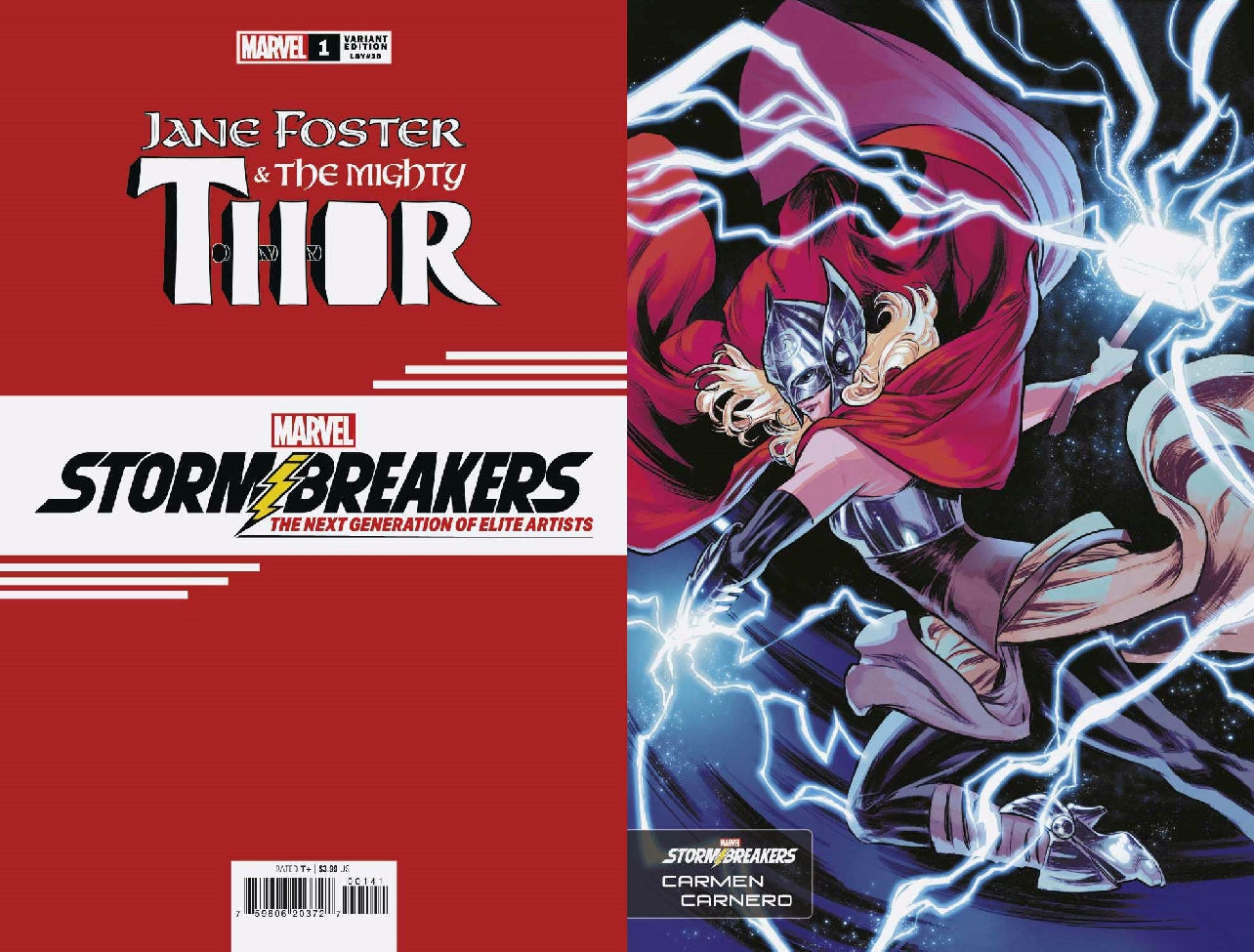 JANE FOSTER MIGHTY THOR #1 (OF 5) CARNERO STORMBREAKERS VAR