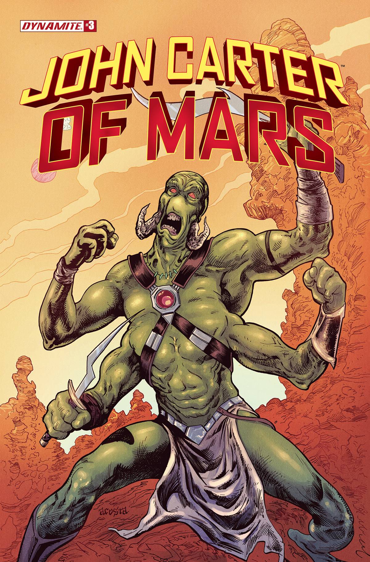 JOHN CARTER OF MARS #3 CVR A YOON