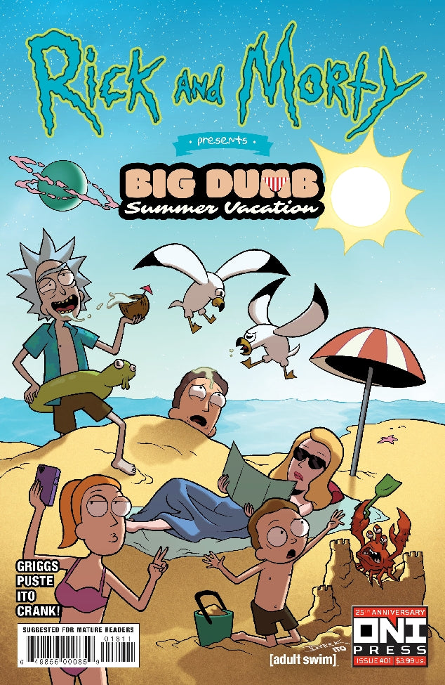 RICK & MORTY PRESENTS BIG DUMB SUMMER VACATION #1 CVR A ITO