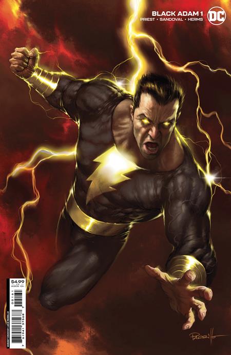 BLACK ADAM #1 CVR C PARILLO CARD STOCK