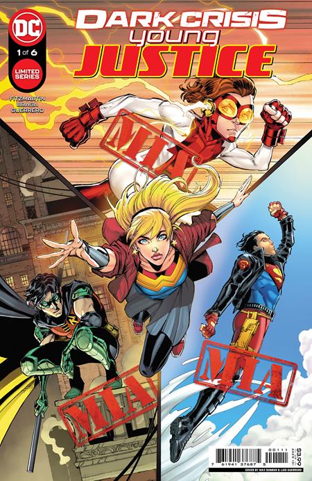 DARK CRISIS YOUNG JUSTICE #1 CVR A DUNBAR