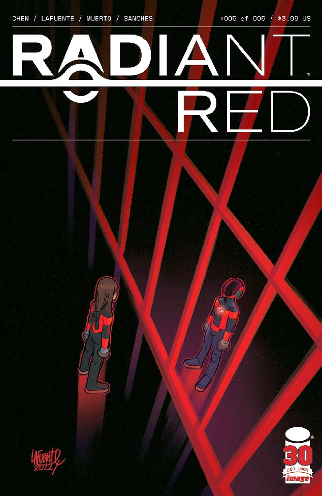 RADIANT RED #5 (OF 5) CVR A LAFUENTE & MUERTO