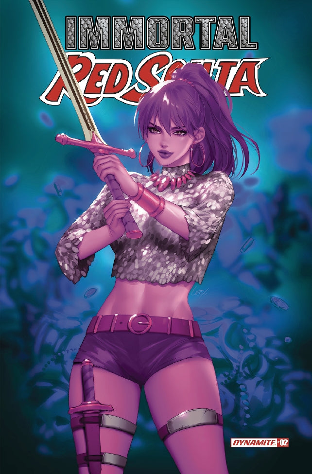 IMMORTAL RED SONJA #2 CVR N LI ULTRAVIOLET