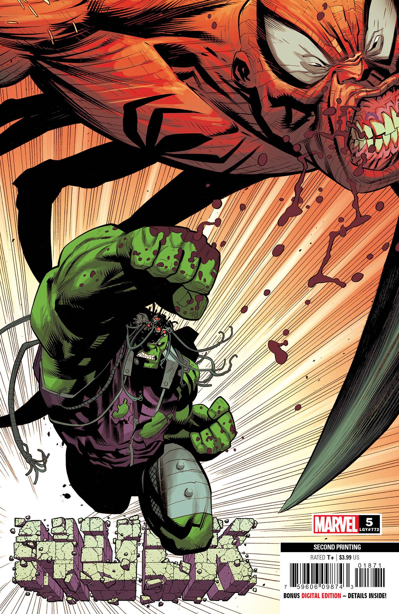 HULK #5 2ND PTG OTTLEY VAR