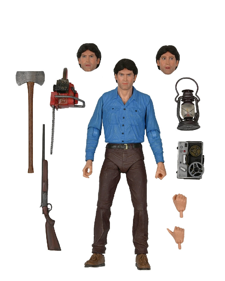 EVIL DEAD 40TH ANNIVERSARY ULTIMATE ASH 7IN FIGURE