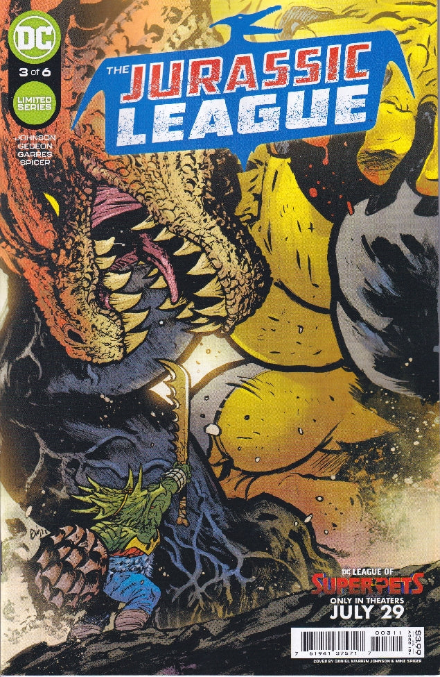 JURASSIC LEAGUE #3 CVR A JOHNSON