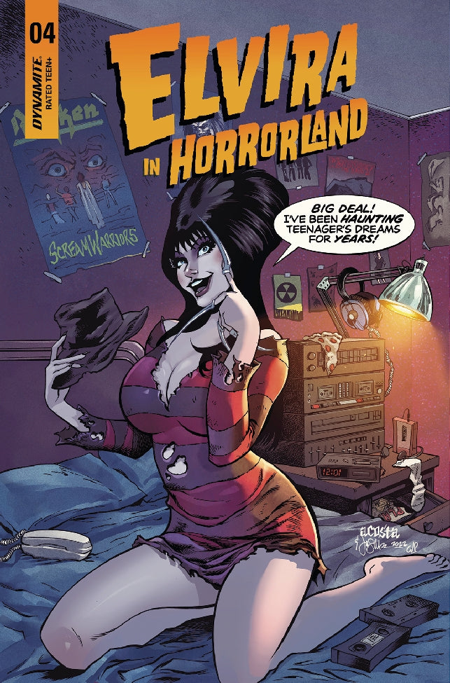 ELVIRA IN HORRORLAND #4 CVR AACOSTA