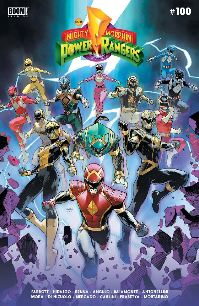 MIGHTY MORPHIN POWER RANGERS #100 CVR A MORA