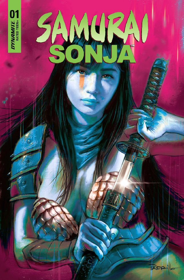 SAMURAI SONJA #1 CVR R FOC PARRILLO ULTRAVIOLET